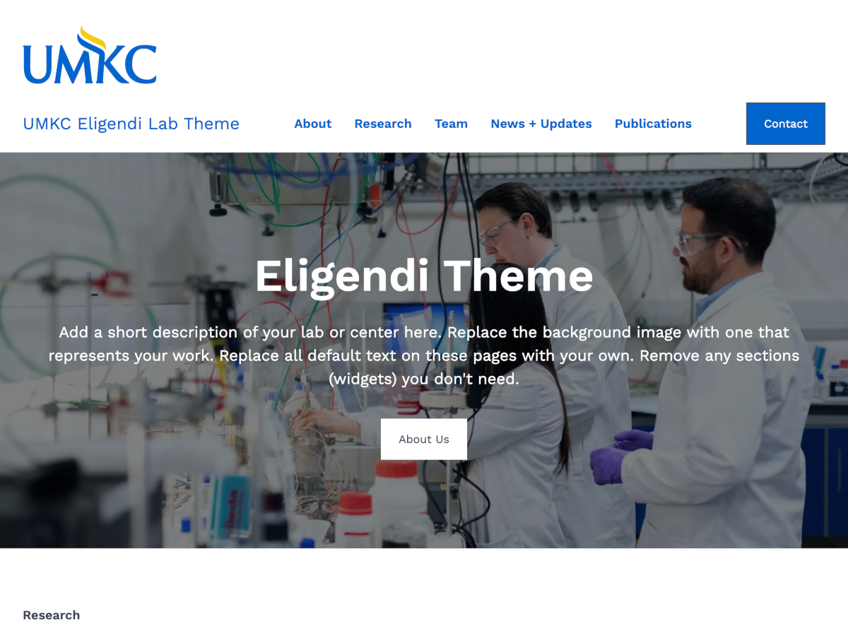 UMKC Eligendi screenshot