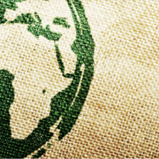 Africa on Canvas Background