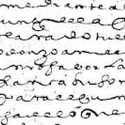 seventeenth century notarial script