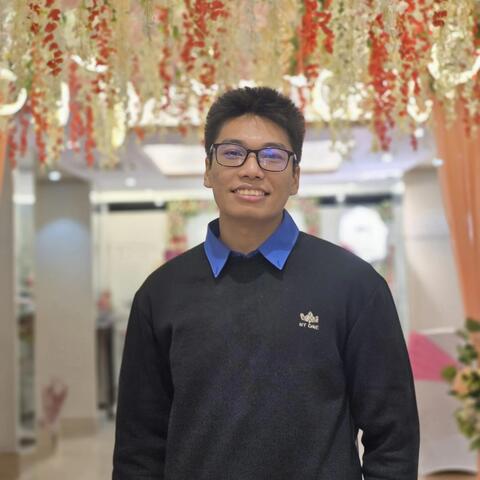 Happy pic of Aye Thein