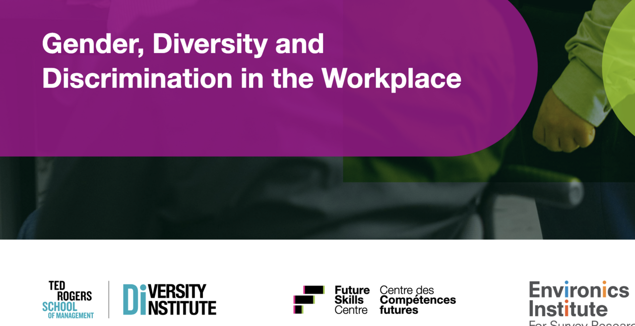 A cover of a report the barriers experienced because of gender in the workforce 