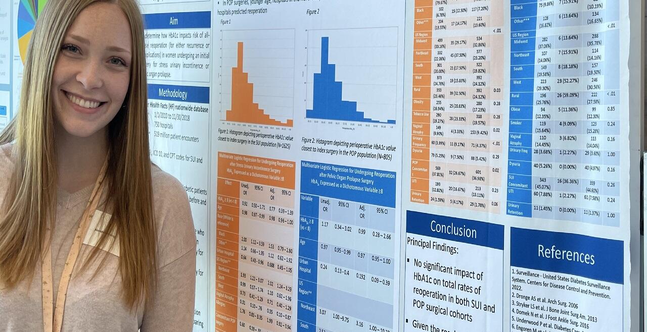 Image of Kiersten with her poster