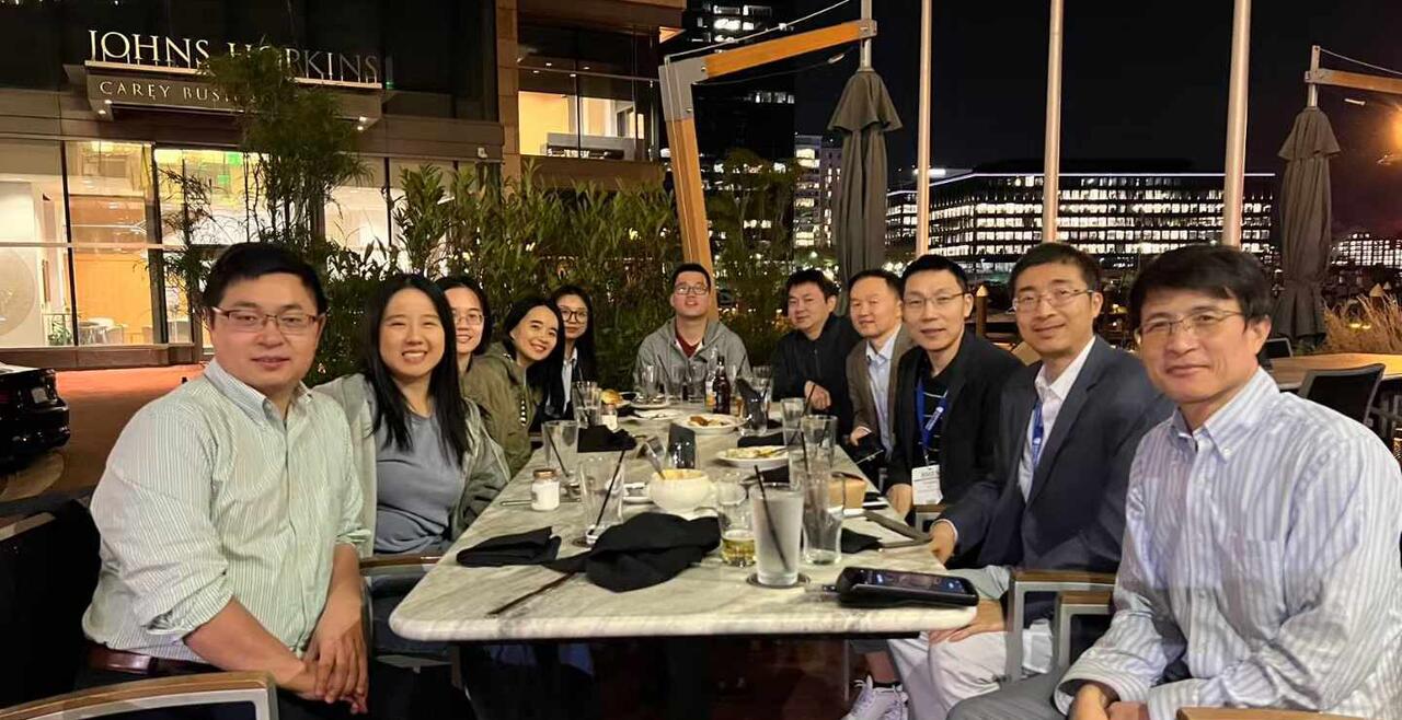 BMES 2024 in Baltimore with other faculty and colleagues