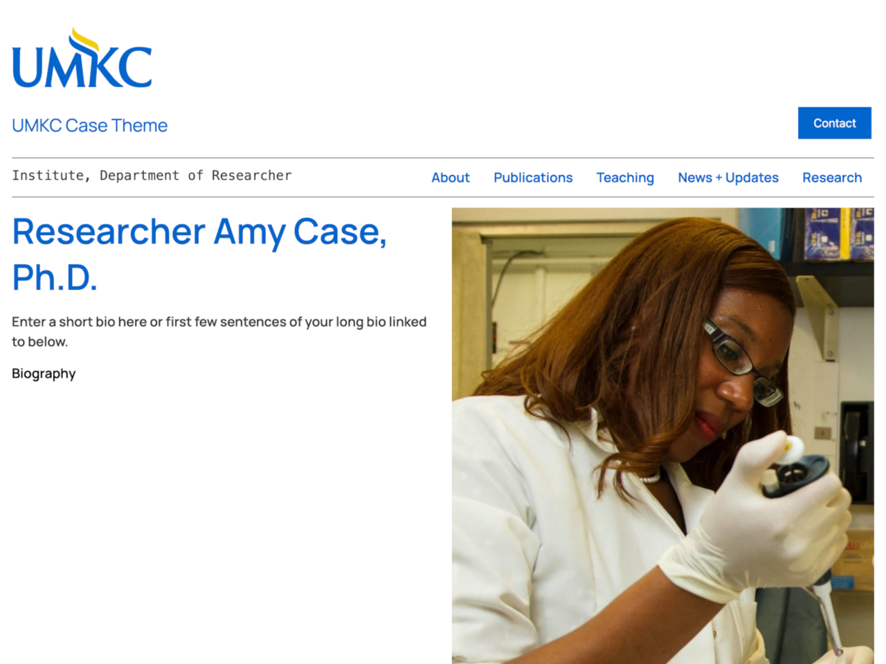 UMKC Case screenshot