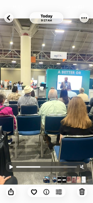 Todd Clayman presenting at AORN