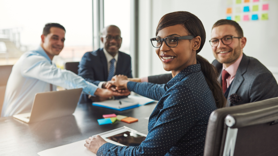 Image: Industry professionals working together